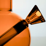 loke glass gaia bong in amber
