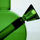 loke glass gaia bubbler in green