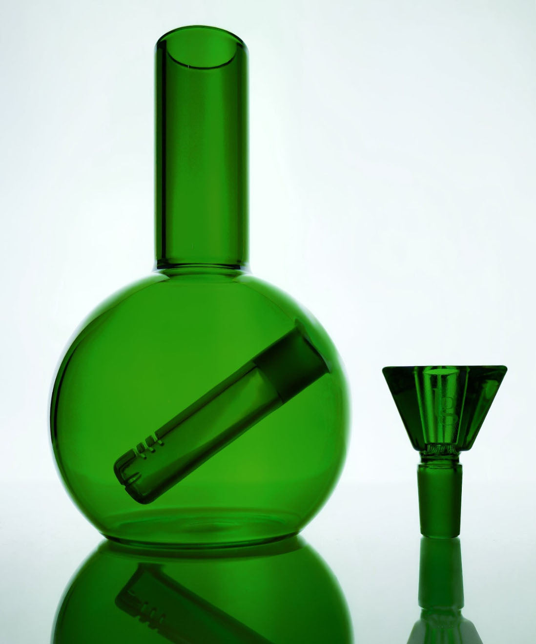 Gaia - Green Loke Glass