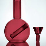 Gaia - Burgundy Loke Glass