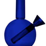 loke glass gaia bubbler in blue