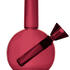 loke glass gaia bubbler in burgundy