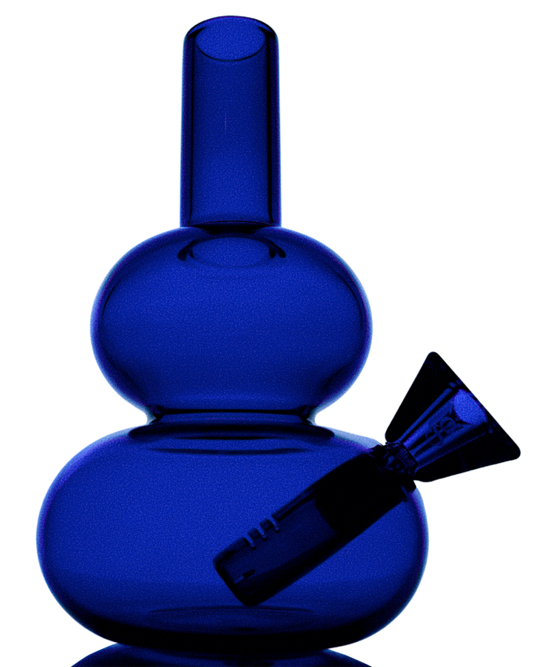 loke glass lilah bong in blue