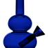 loke glass lilah bong in blue