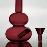 Lilah - Burgundy Loke Glass