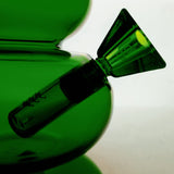 loke glass lilah bong in green