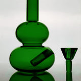 loke glass lilah bong in green